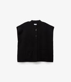 Chaqueta Otavia Sin Mangas Negro - Sweater Mujer