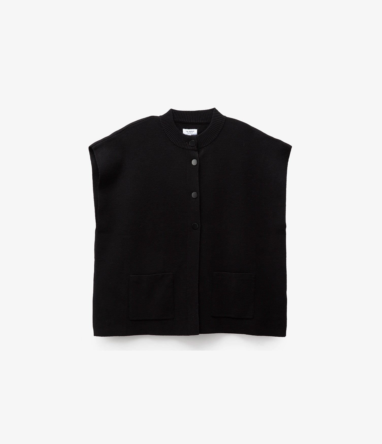Chaqueta Otavia Sin Mangas Negro - Sweater Mujer