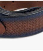 Cinturón Crofts Cuero Azul/Negro - Cinturon
