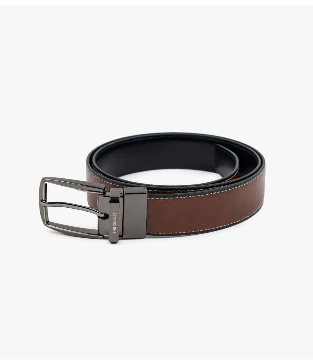 Cinturón Cuero Reversible Negro/Café - Cinturon