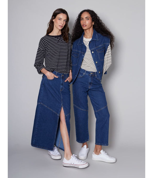 Falda Denim - Falda Denim