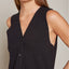 Gillette Polo Negro - Sweater Mujer