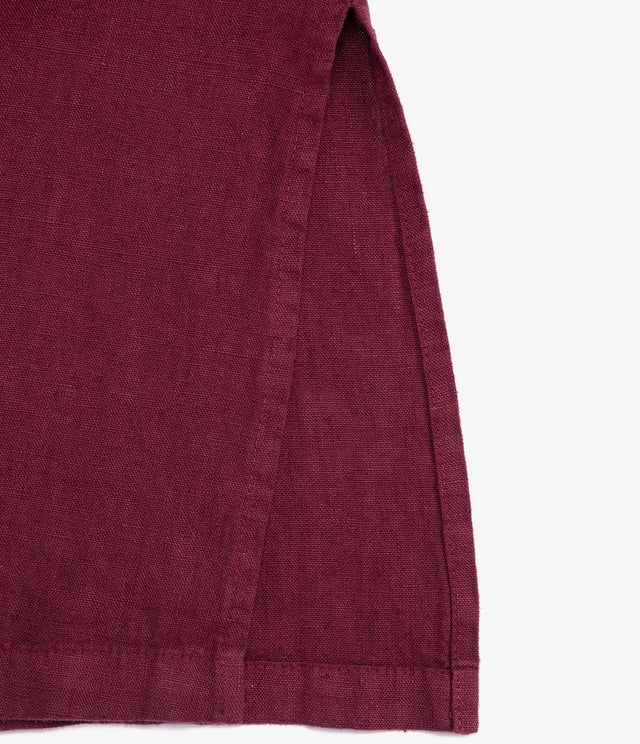 Guillete Milan Lino Berenjena - Blusa