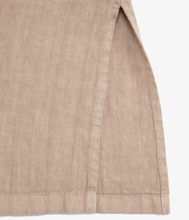 Guillete Milan Lino Café Claro - Blusa