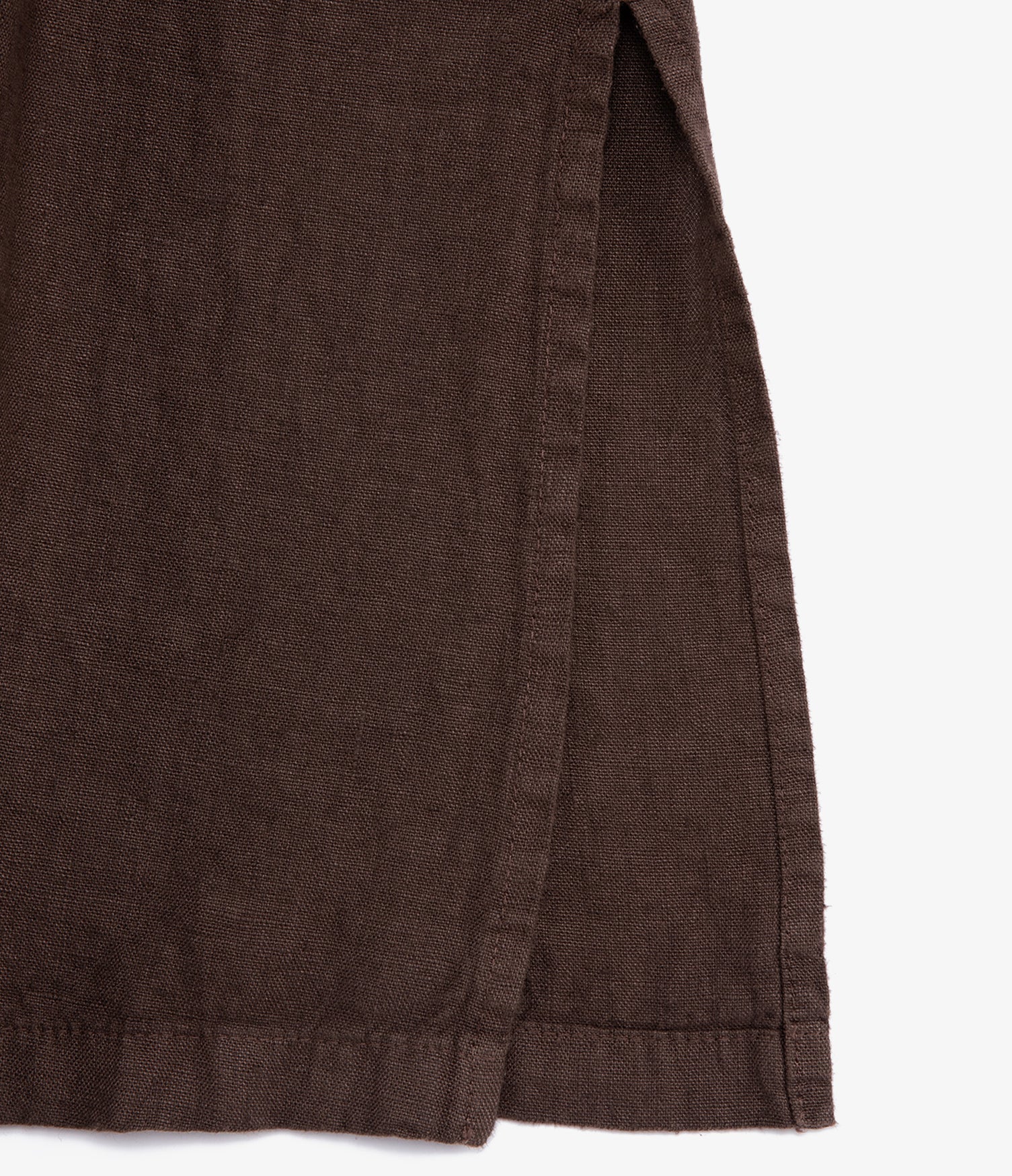 Guillete Milan Lino Café Oscuro - Blusa
