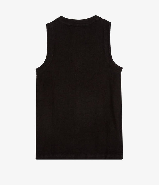 Guillete Milan Lino Negro - Blusa