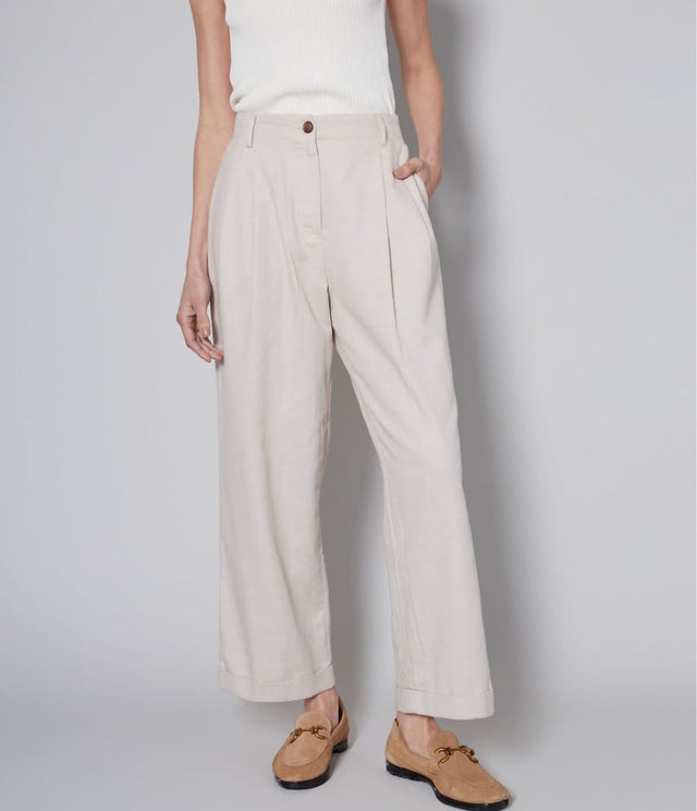 Pantalón Dalia Beige - pantalones