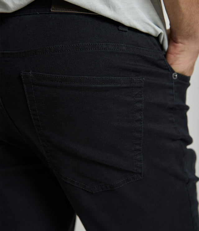 Pantalón Lyocell Frank Negro - Pantalones