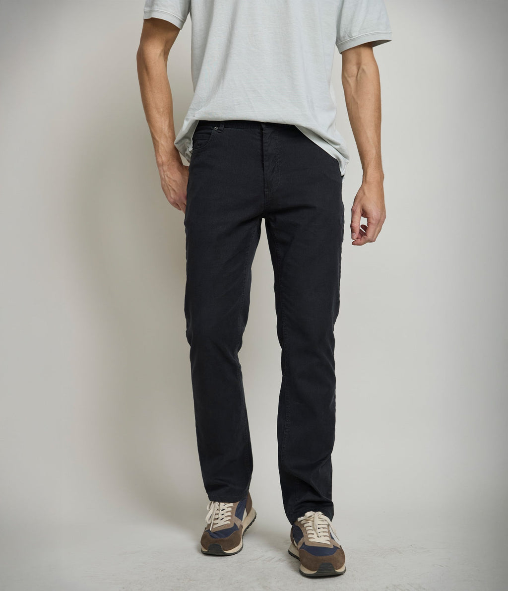 Pantalón Lyocell Frank Negro - Pantalones