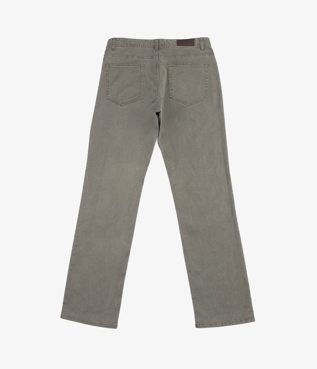 Pantalón Lyocell Frank Verde - Pantalones