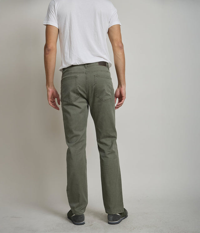 Pantalón Lyocell Frank Verde - Pantalones