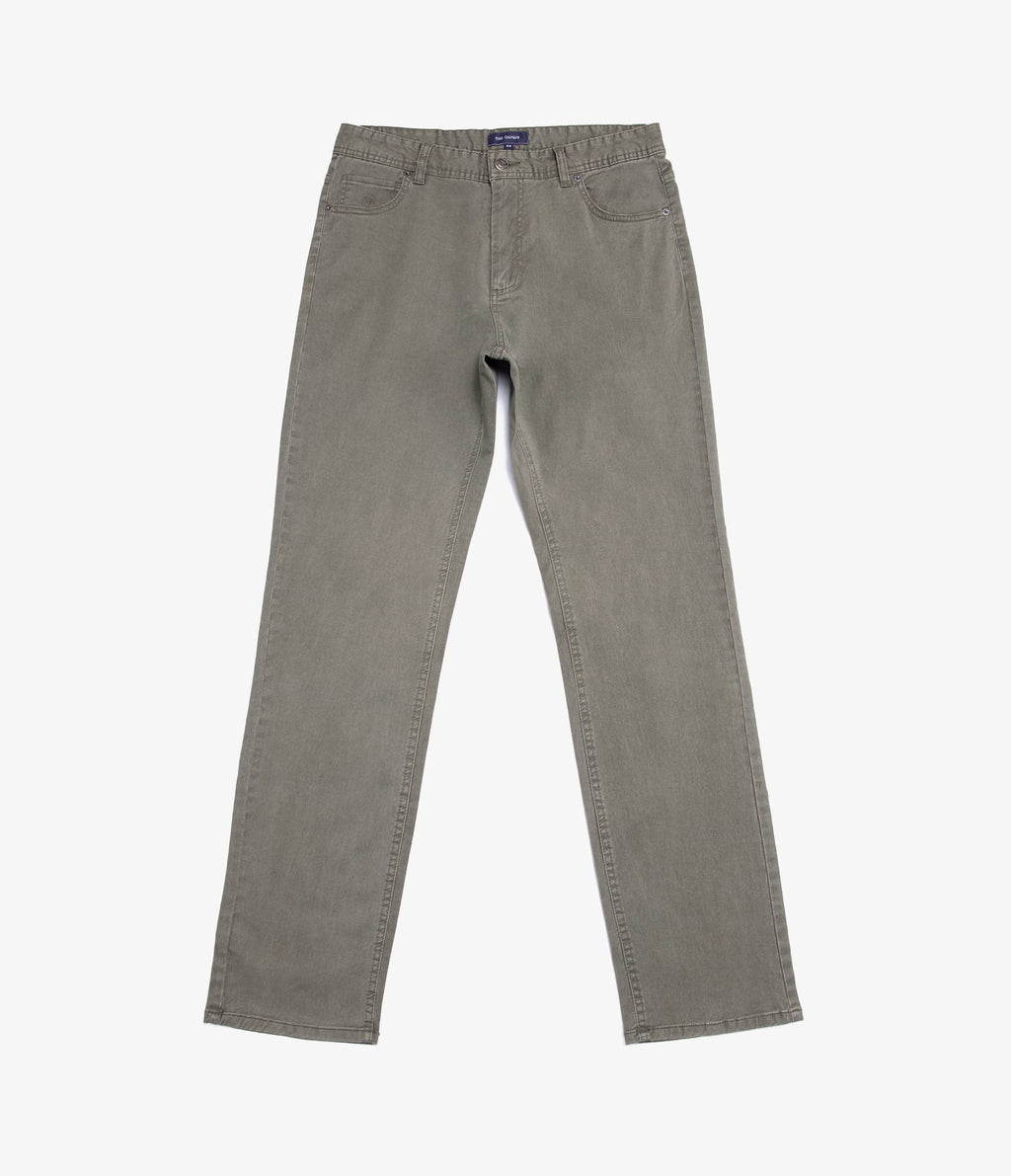 Pantalón Lyocell Frank Verde - Pantalones