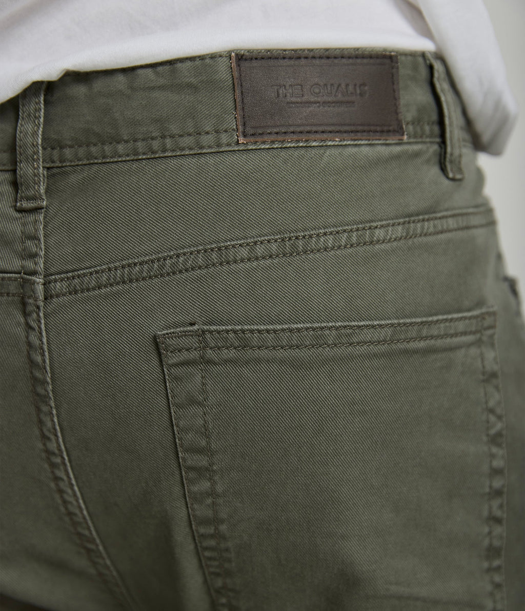 Pantalón Lyocell Frank Verde - Pantalones