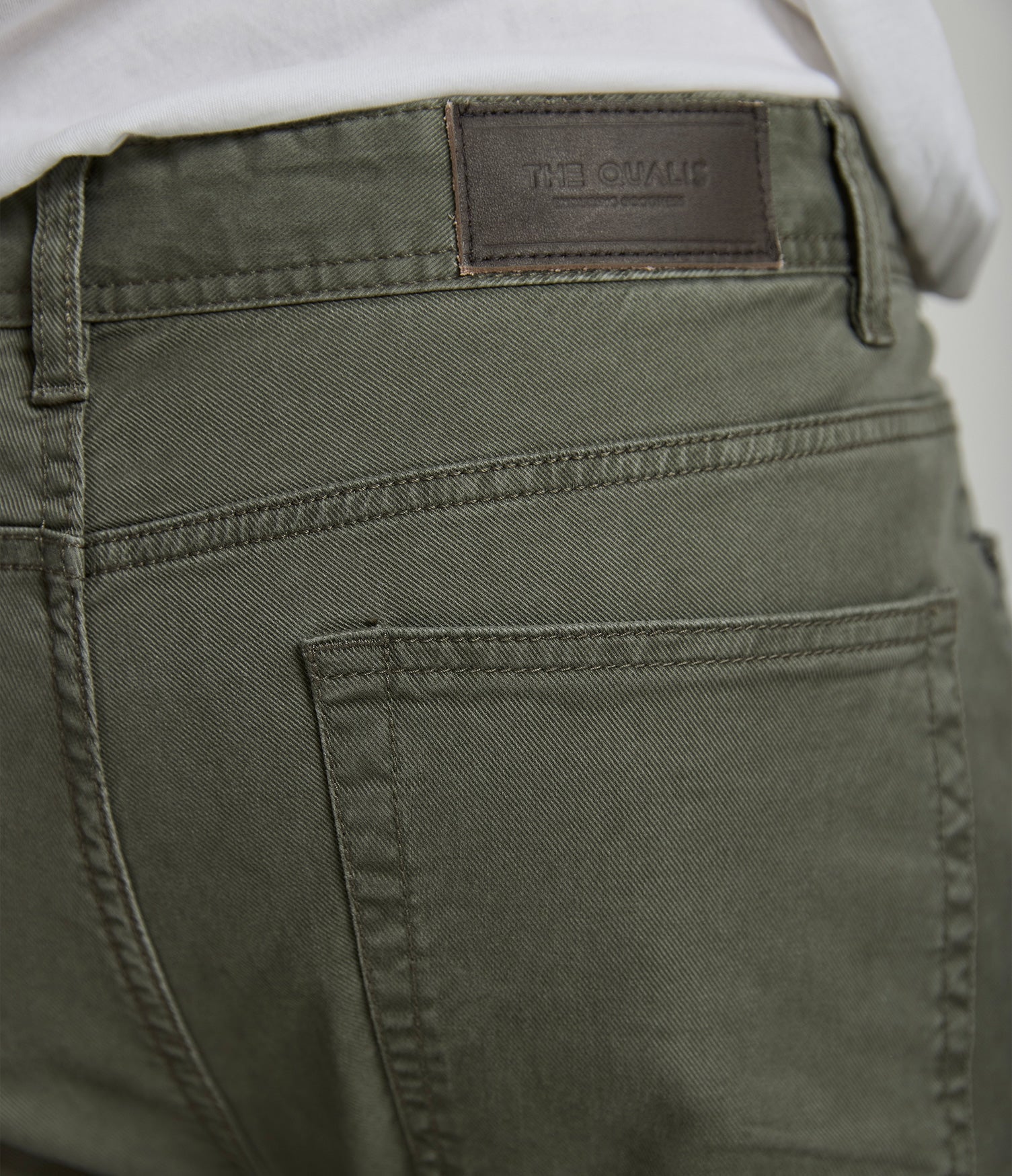 Pantalón Lyocell Frank Verde - Pantalones