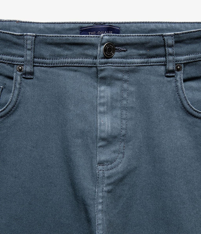 Pantalón Denim Azul Claro - Pantalones