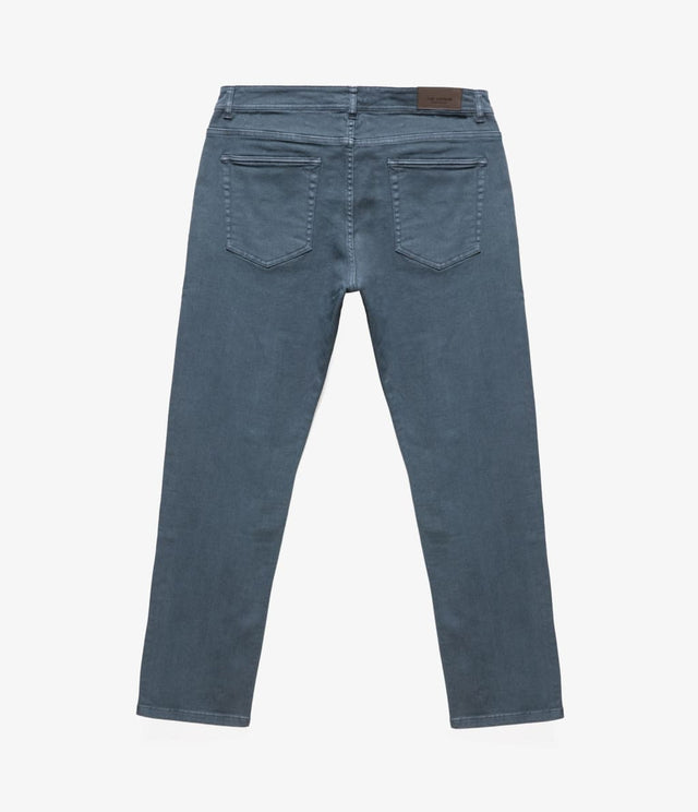 Pantalón Denim Azul Claro - Pantalones