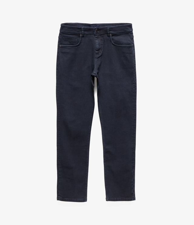 Pantalón Denim Azul Oscuro - Pantalones