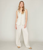 Pantalon Florencia Lino Arena - pantalones