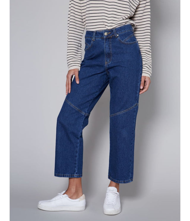 Pantalón Lucia Denim - PANTALÓN DENIM BÁSICO MUJER