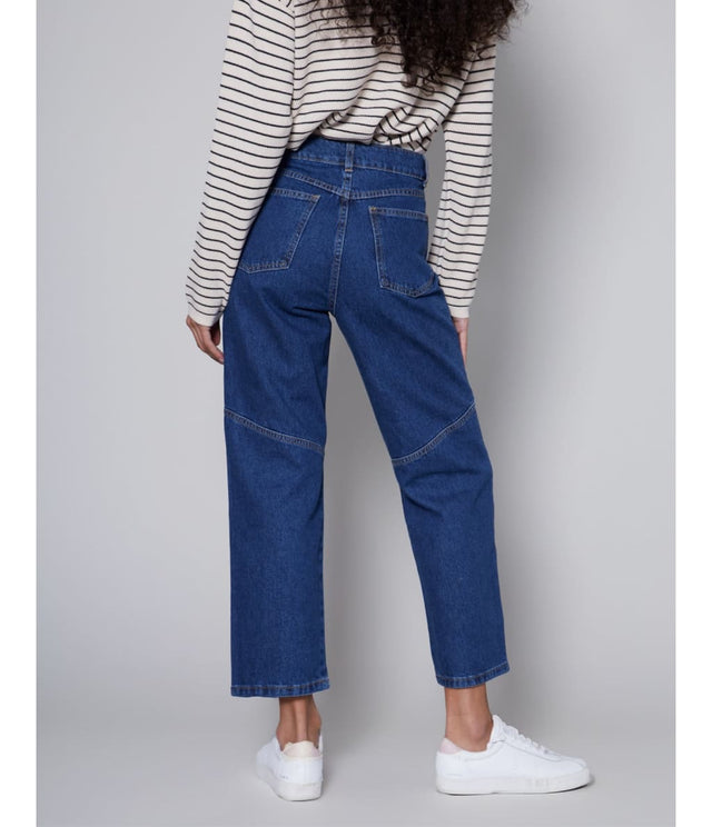 Pantalón Lucia Denim - PANTALÓN DENIM BÁSICO MUJER