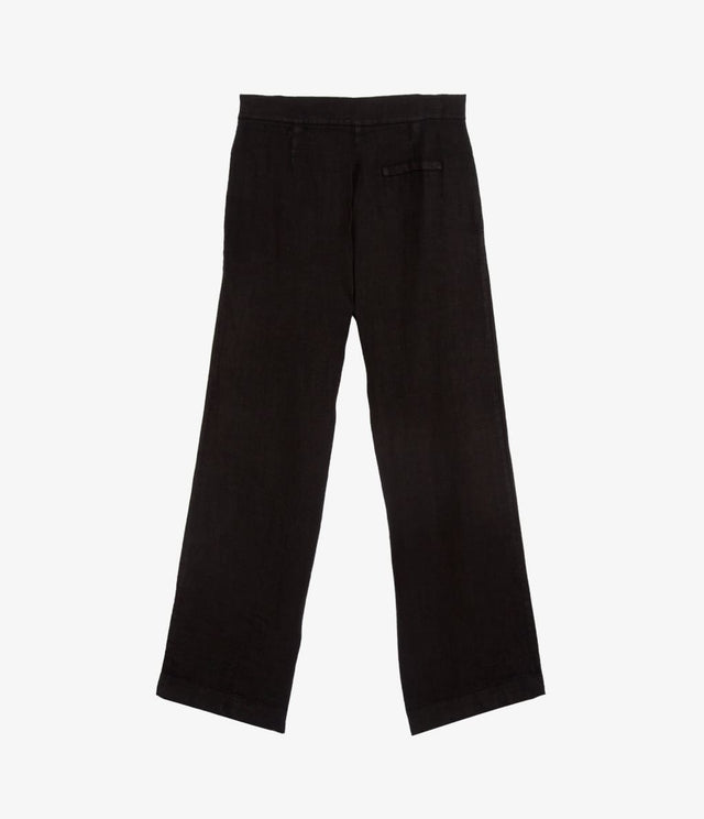 Pantalón Milan Lino Negro - pantalones