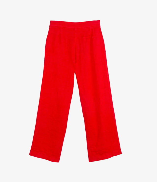 Pantalón Milan Lino Rojo - pantalones