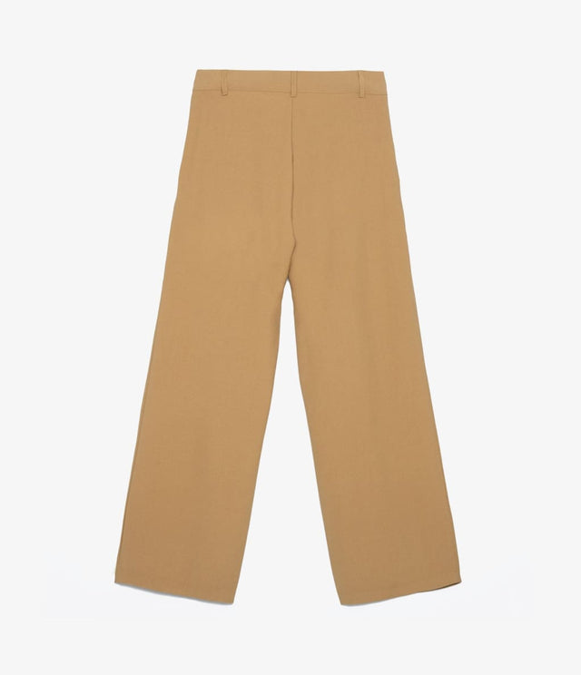 Pantalón Sastrero Camel - PANTALÓN DENIM BÁSICO MUJER