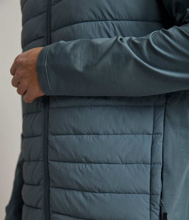 Parka Glide Gris - Chaqueta