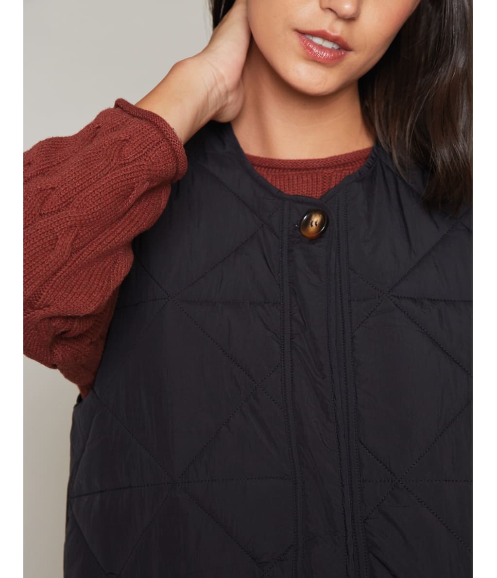 Parka Nora Negro - Abrigo Mujer