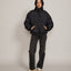 Parka Puffer Negro - Abrigo Mujer