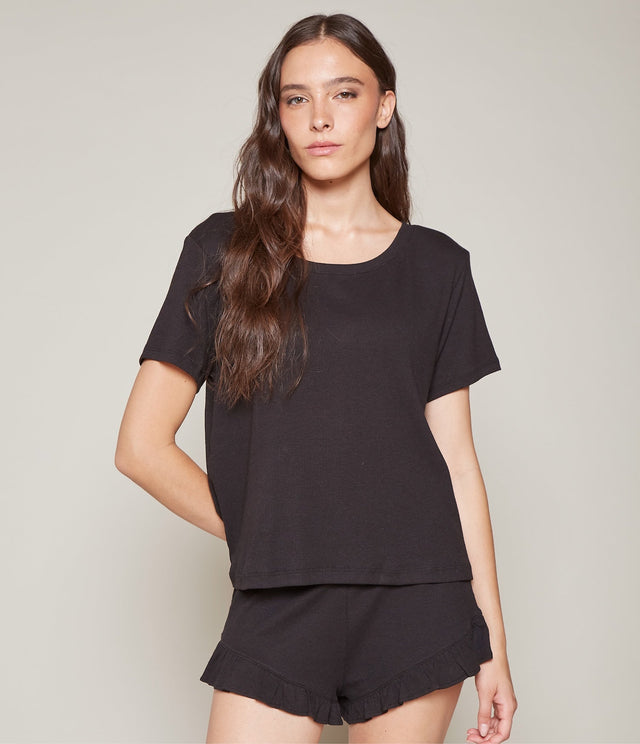 Pijama Vuelos Negro - PIJAMA