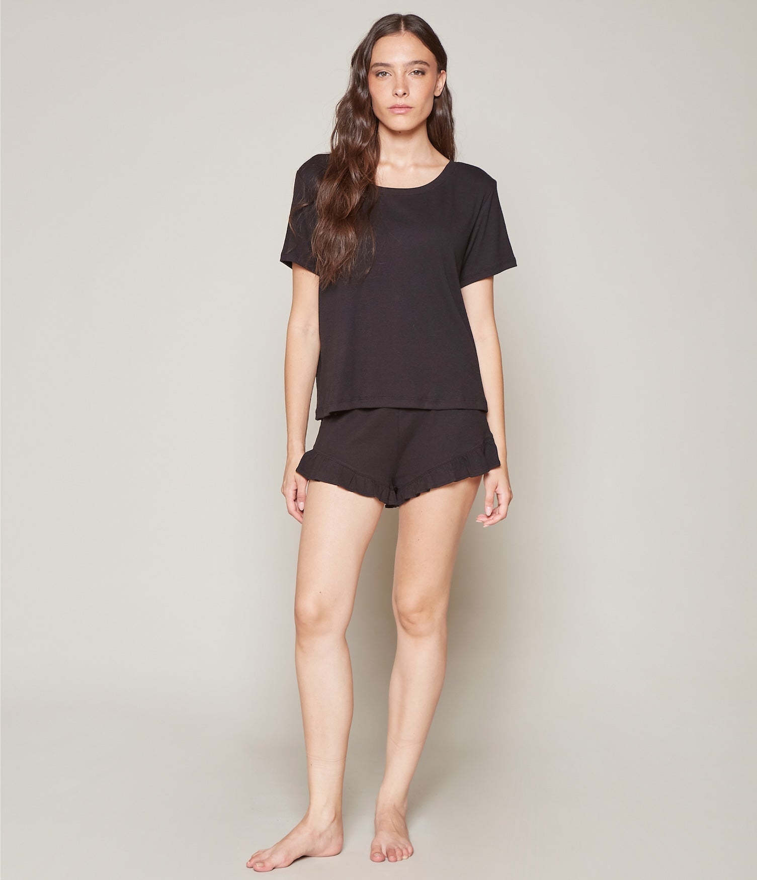 Pijama Vuelos Negro - PIJAMA