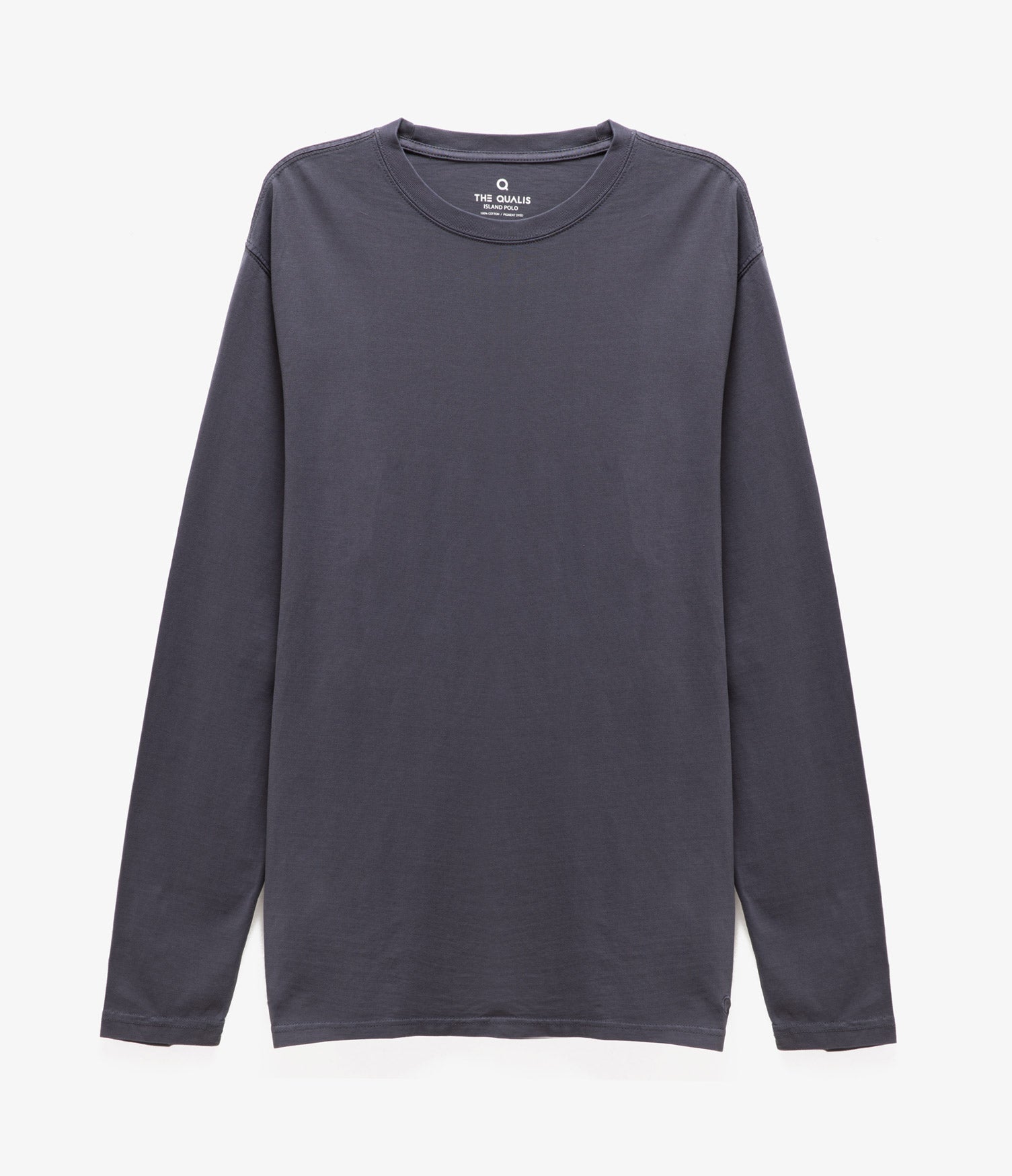 Polera Palm Manga Larga Azul Marino