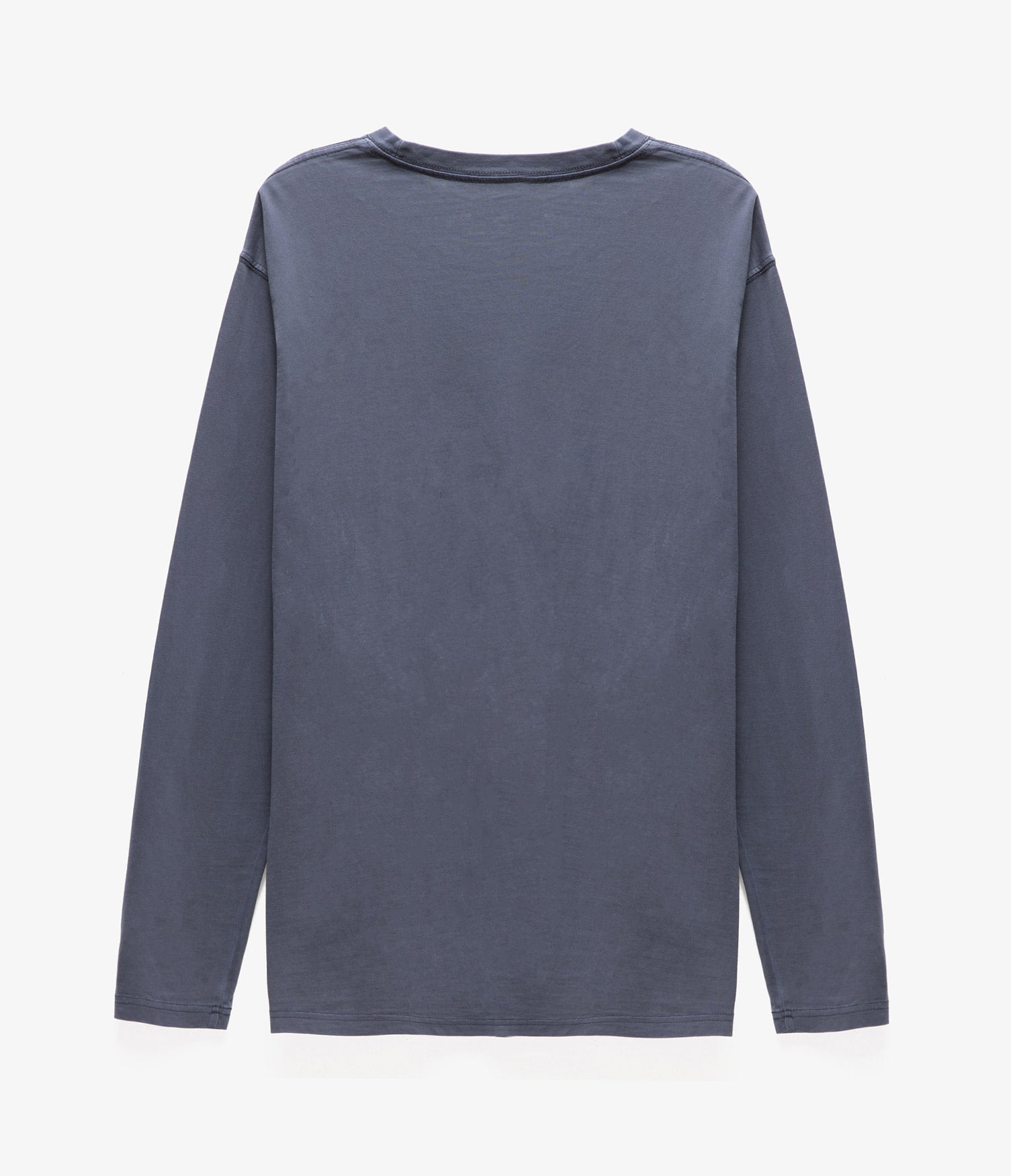 Polera Palm Manga Larga Azul