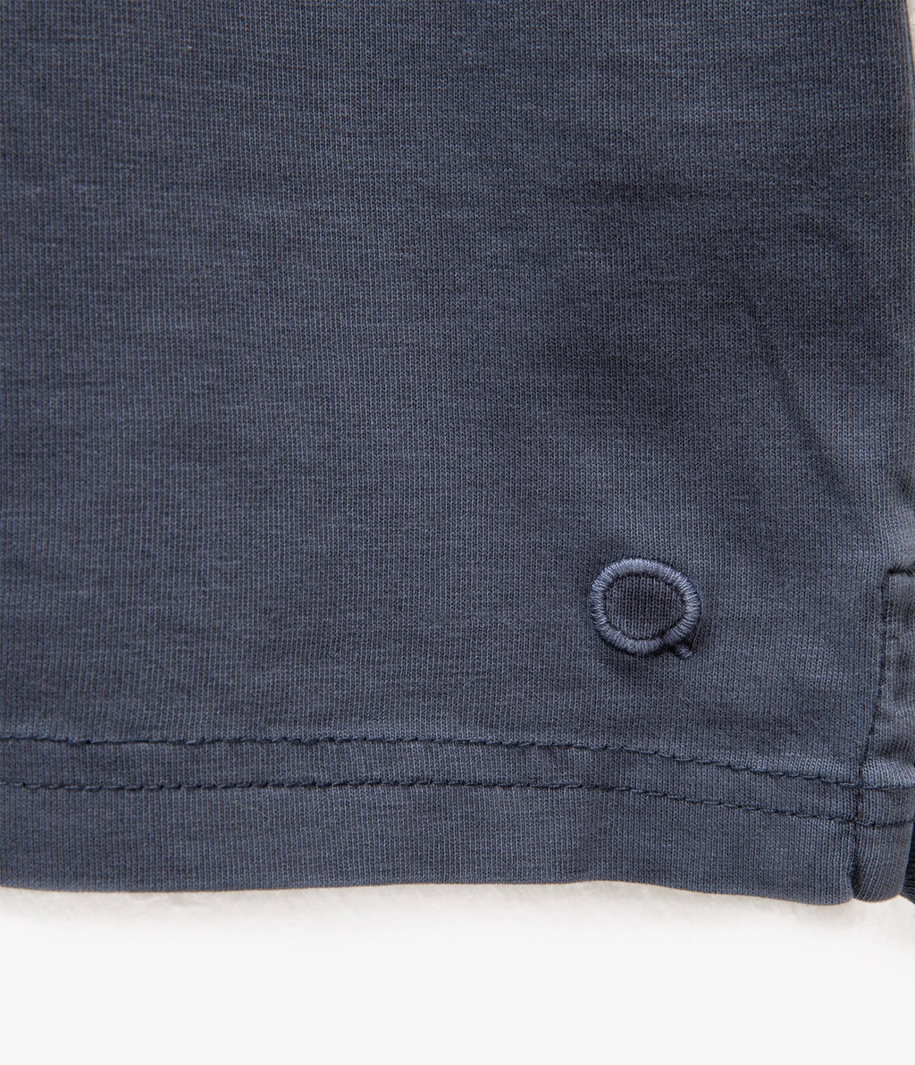 Polera Palm Manga Larga Azul
