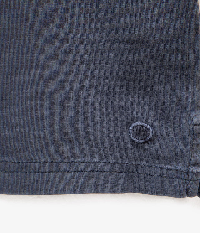 Polera Palm Manga Larga Azul