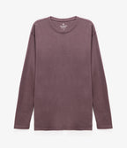 Polera Palm Manga Larga Burdeo
