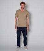 Polera Stuart Café Claro - Polera