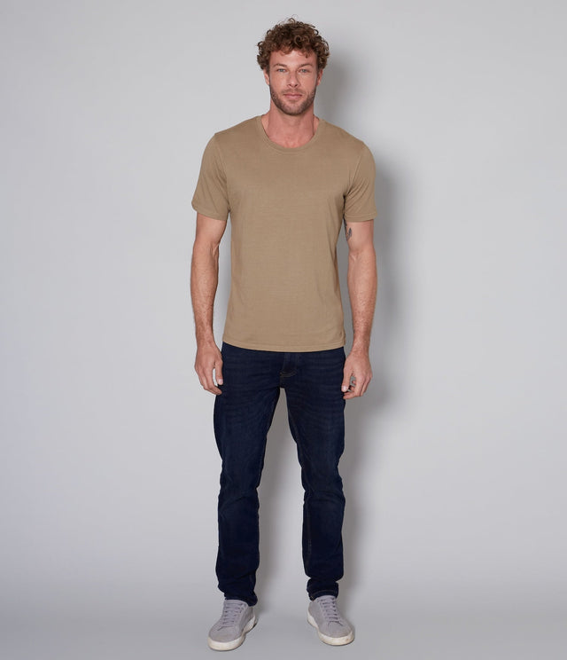 Polera Stuart Café Claro - Polera