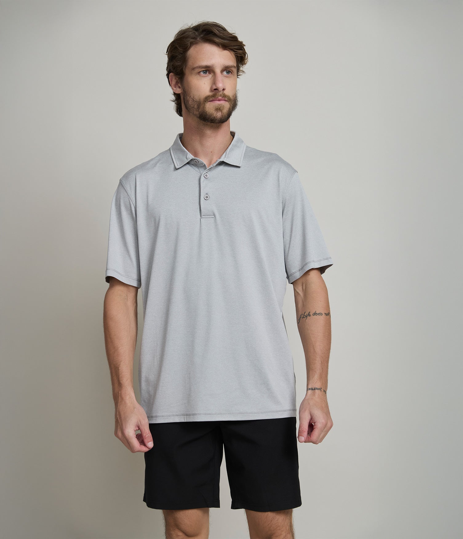 Polera Drive Gris - Polera