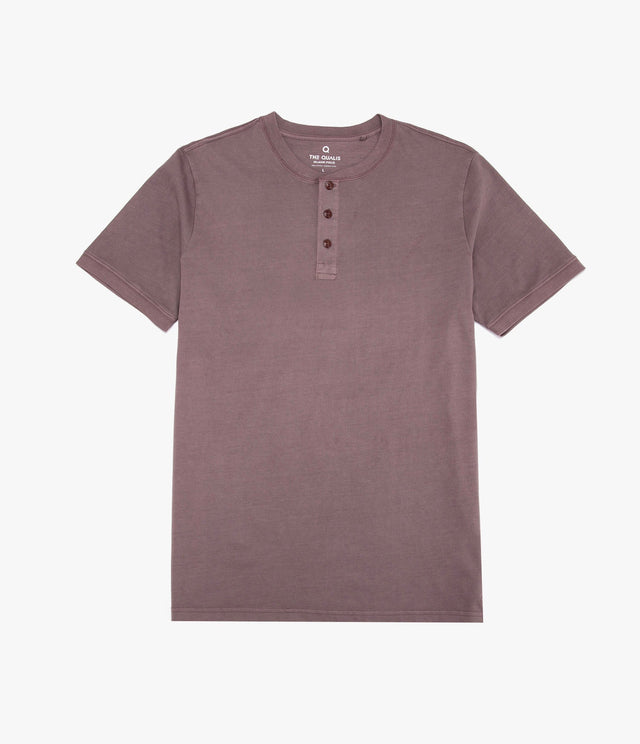 Polera Luke Botones Burdeo - Polera