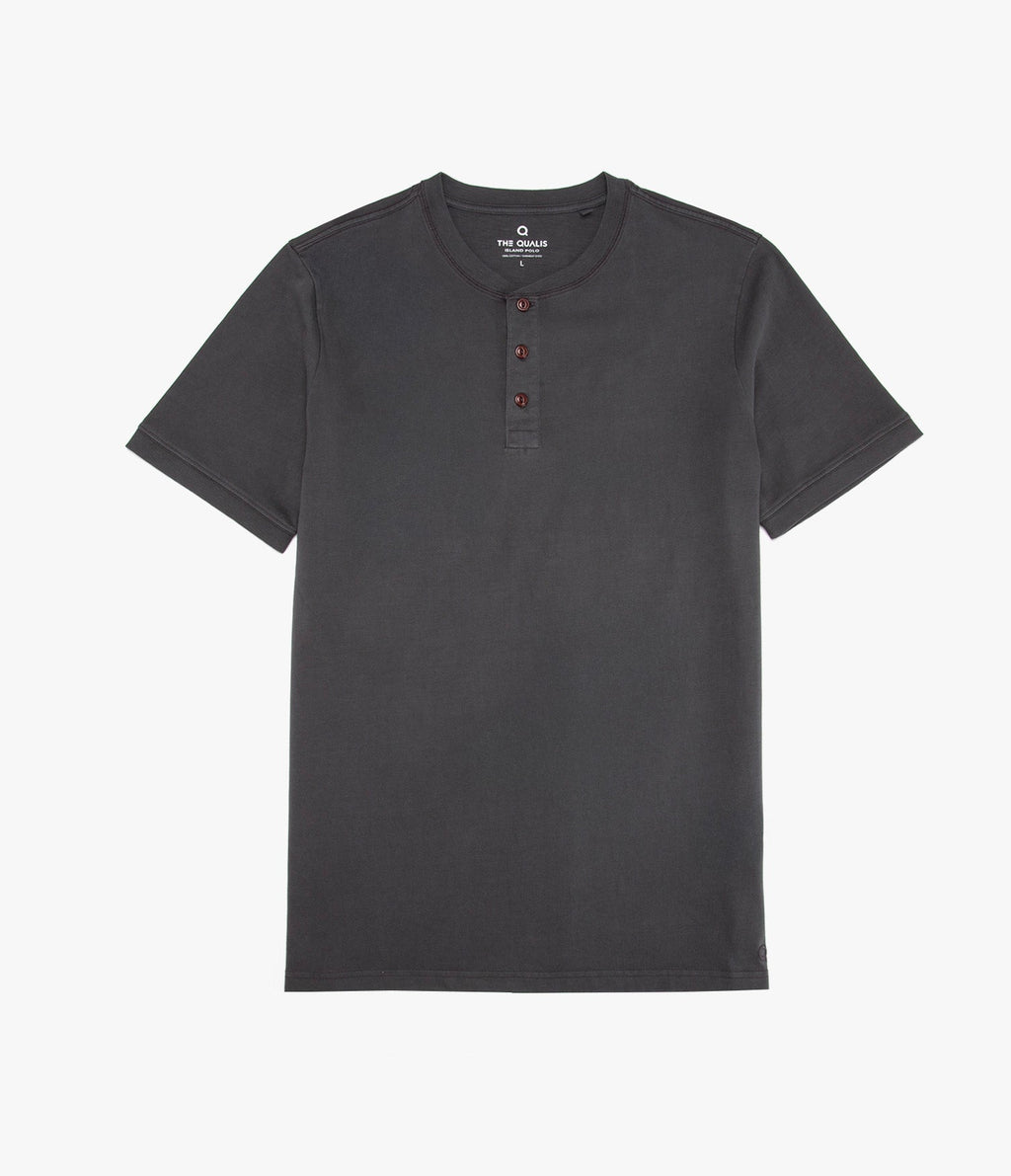 Polera Luke Botones Gris - Polera