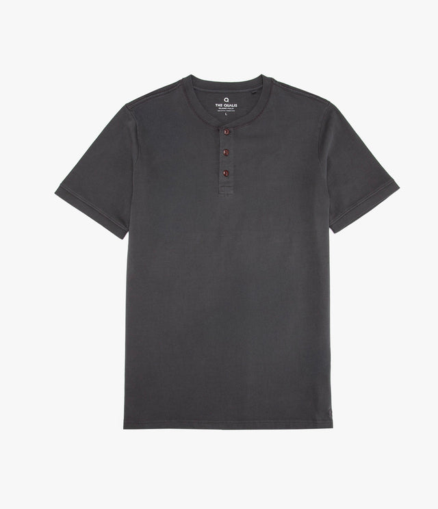 Polera Luke Botones Gris - Polera