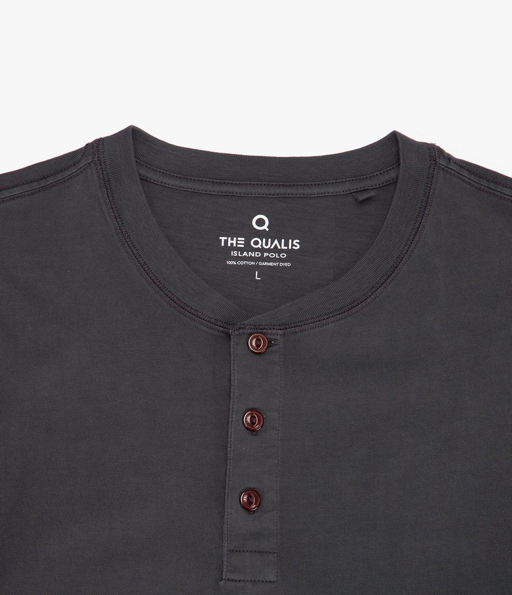 Polera Luke Botones Gris - Polera