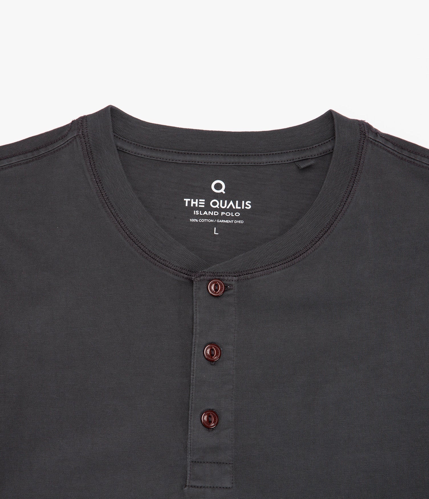 Polera Luke Botones Gris - Polera