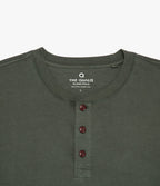 Polera Luke Botones Verde Oscuro - Polera
