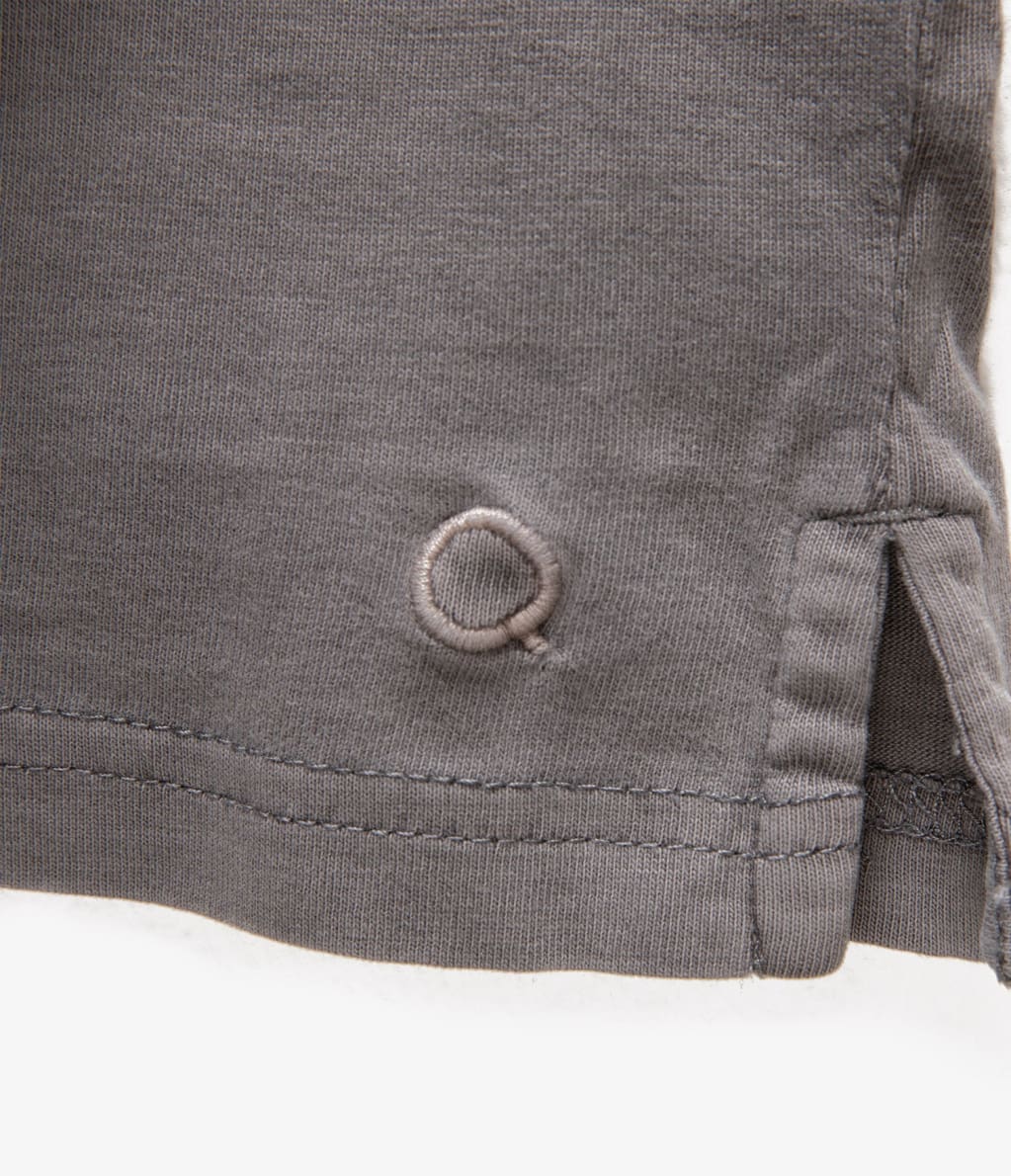 Polera Palm Manga Larga Gris