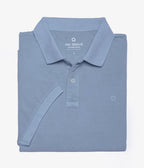 Polera Saud Grís Azulado - Polera