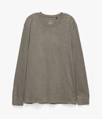 Polera Slub Manga Larga Verde - Polera