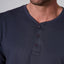 Polera Stuart Botones Azul Marino - Polera